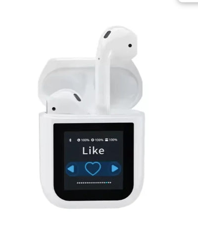 Smart LED Display Earbuds