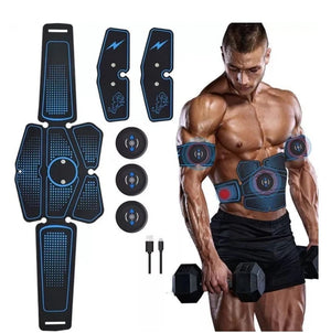 Abdominal Muscle Training with EMS Fitness Equipment