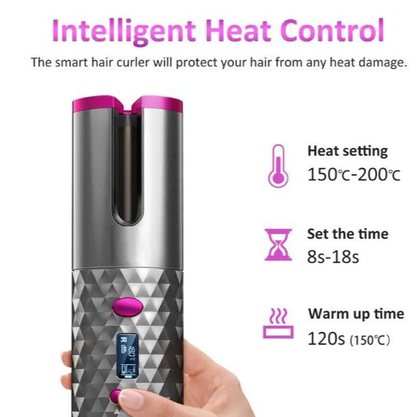 Cordless Automatc Curler