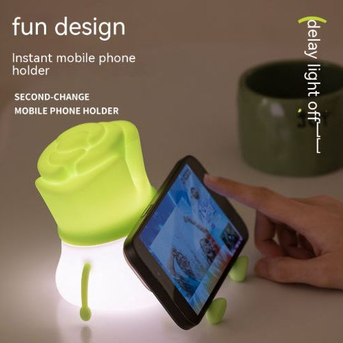 Green Chinese OnionNight Light Decompression Desktop Decoration Home Decor