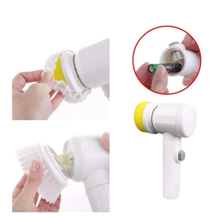 Electric cleaning brush (5-1) inch
