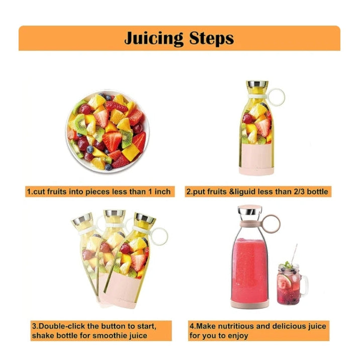 Portable Juicer Bottle