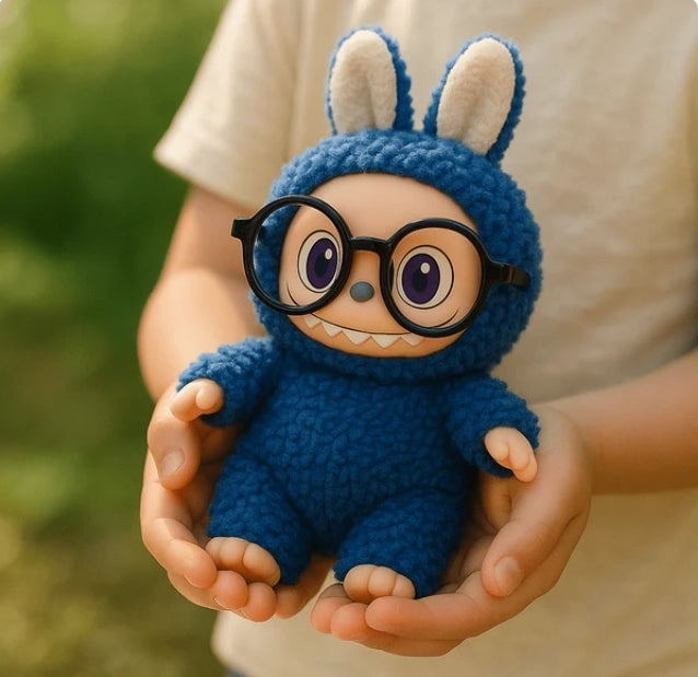 Labubu - Furry Bunny‑Monster with Removable Glasses