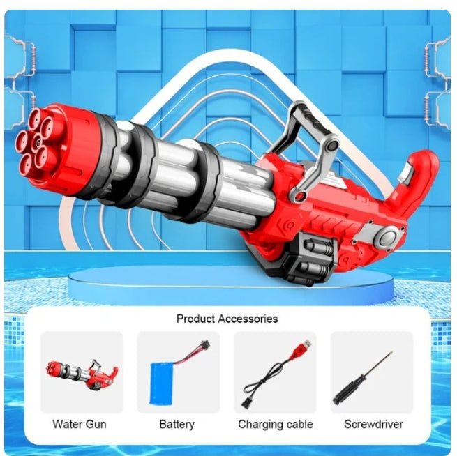 Gatling Water Gun | Water Machine Gun | SOUQ AL KHALEEJ