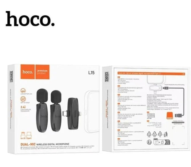 Hoco - Dual Digital Microphone (L15)