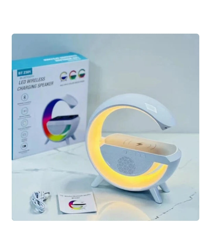 Led Wireless Charger Speaker