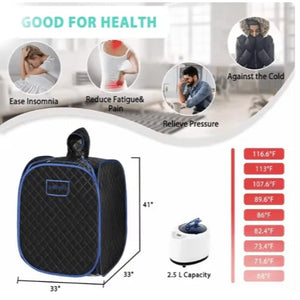 Portable Steam Sauna Tent Spa