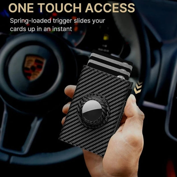 Men's Ultra-thin Smart Wallet Card Clamp