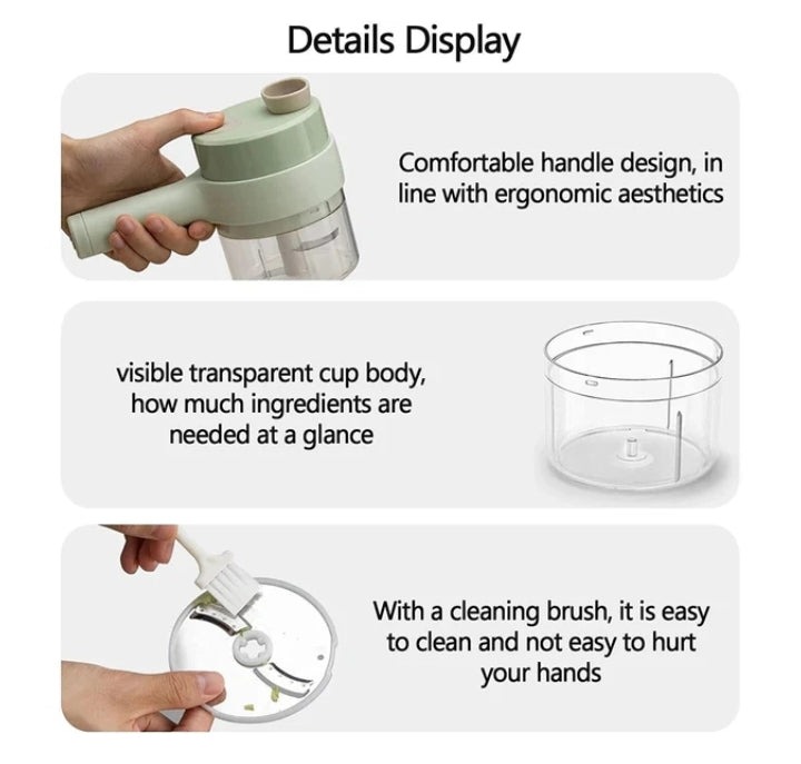 Food Chopper Handheld