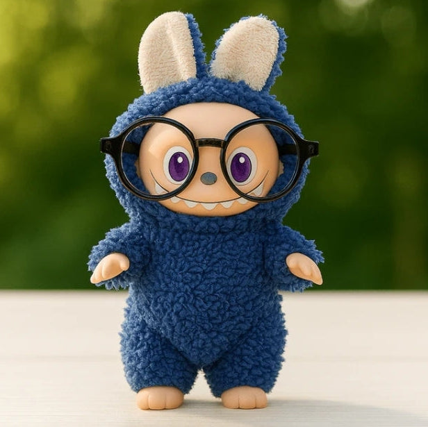Labubu - Furry Bunny‑Monster with Removable Glasses
