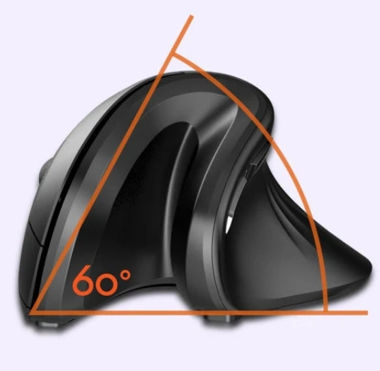 Wireless Vertical Mouse 6 Buttons with Adjustable DPI