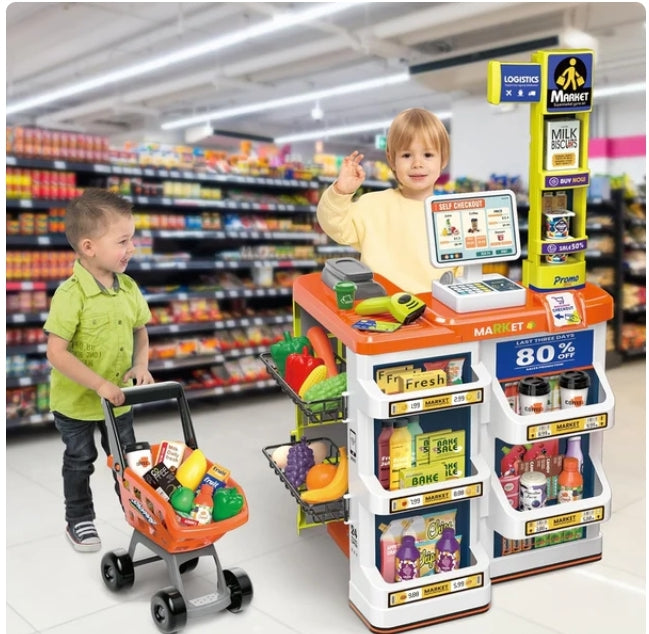 Supermarket Play Set for Kids