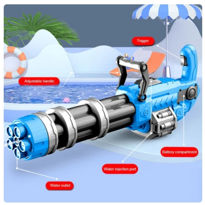 Gatling Water Gun | Water Machine Gun | SOUQ AL KHALEEJ
