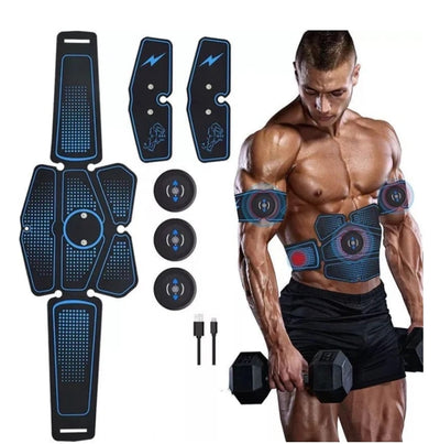 Abdominal Muscle Training with EMS Fitness Equipment