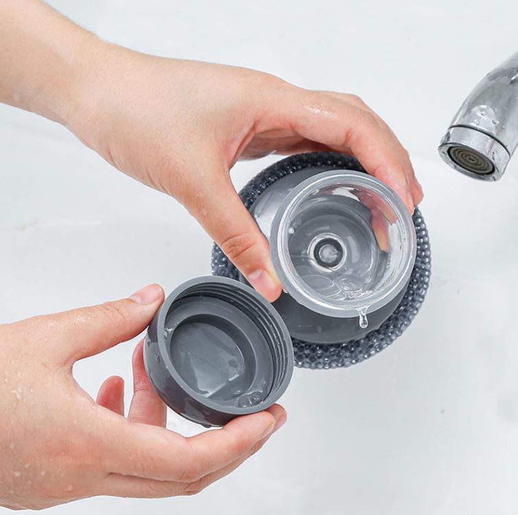 Liquid Adding Pot Washing Brush