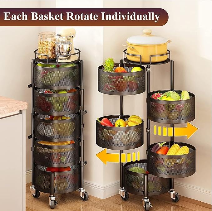 Fruit and Vegetable Basket Bowls
